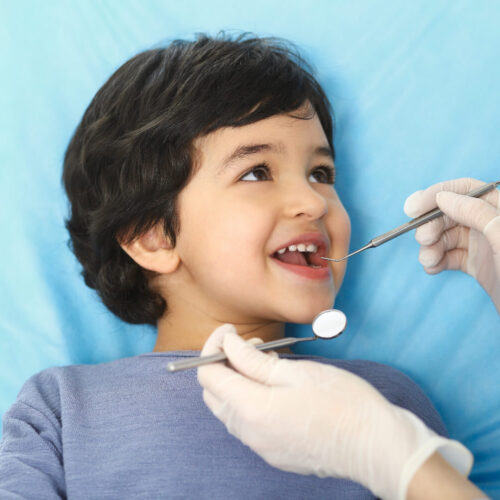 Child at the Dentist